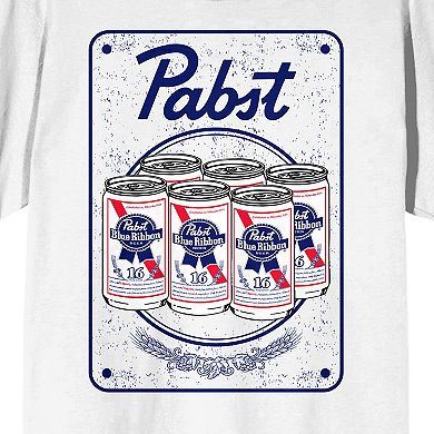 Men's Pabst Blue Ribbon Placement Tee