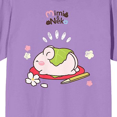 Men's Mimi & Neko Sleeping Nezu Tee