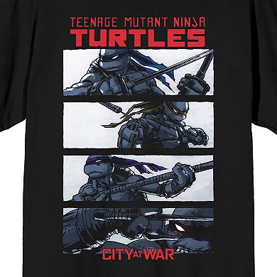 Men's Teenage Mutant Ninja Turtles City At War Graphic Tee