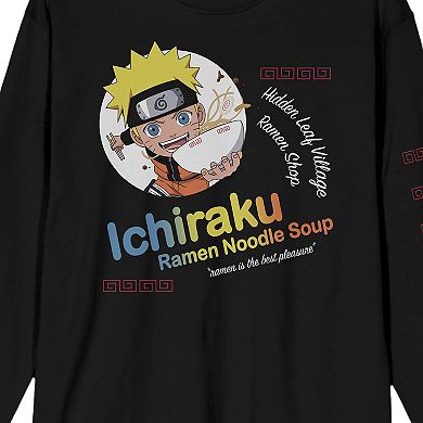 Men's Naruto Shippuden Ichiraku Ramen Noodle Soup Graphic Tee
