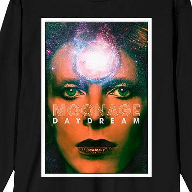 Men's David Bowie Moonage Daydream Close-Up Graphic Tee