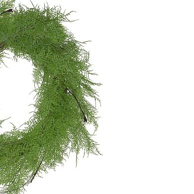 Northlight Brown & Green Cedar Christmas Wreath