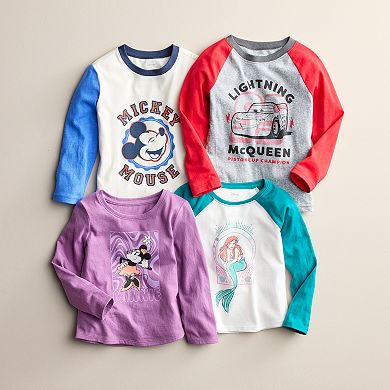 Baby & Toddler Boy Jumping Beans® Disney Mickey Mouse Graphic Long Sleeve Tee