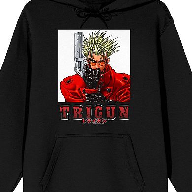 Men's Trigun Vash The Stampede With Gun Graphic Hoodie