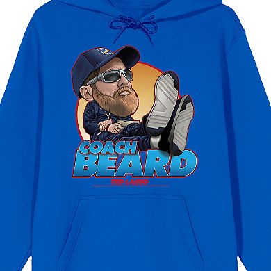 Men's Ted Lasso Coach Beard Graphic Hoodie