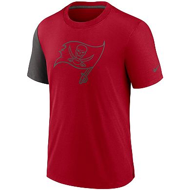 Men's Nike Red/Pewter Tampa Bay Buccaneers Pop Performance T-Shirt