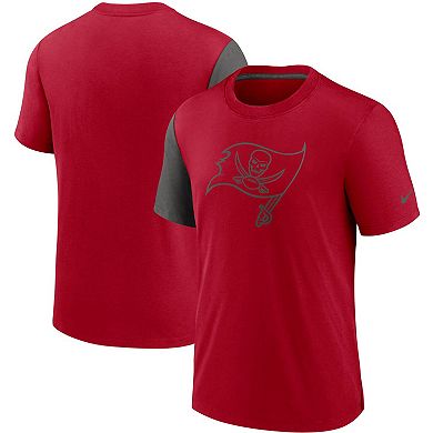 Men's Nike Red/Pewter Tampa Bay Buccaneers Pop Performance T-Shirt