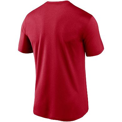 Men's Nike Red Atlanta Falcons Logo Essential Legend Performance T-Shirt