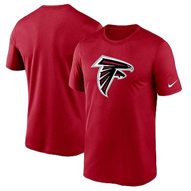 Men's Nike Red Atlanta Falcons Logo Essential Legend Performance T-Shirt