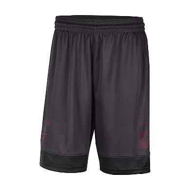 Men's Nike Charcoal Virginia Tech Hokies Performance Fast Break Shorts