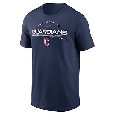 Men's Nike Navy Cleveland Guardians Team Engineered Performance T-Shirt