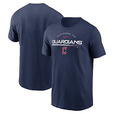 Men's Nike Navy Cleveland Guardians Team Engineered Performance T-Shirt