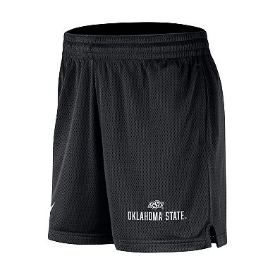 Men's Nike Black Oklahoma State Cowboys Mesh Performance Shorts
