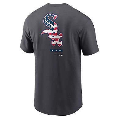 Men's Nike Anthracite Chicago White Sox Americana T-Shirt