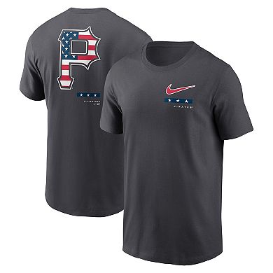 Men's Nike Anthracite Pittsburgh Pirates Americana T-Shirt