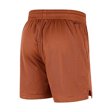 Men's Nike TexasÂ Orange Texas Longhorns Mesh Performance Shorts