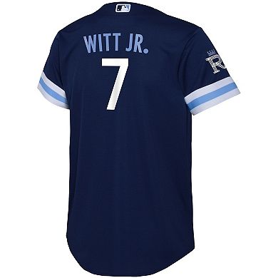 Toddler Nike Bobby Witt Jr. Navy Kansas City Royals 2022 City Connect Replica Player Jersey