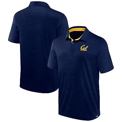 Men's Fanatics Branded Heather Navy Cal Bears Classic Homefield Polo