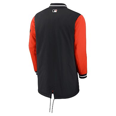 Men's Nike Black San Francisco Giants Authentic Collection Dugout Performance Full-Zip Jacket