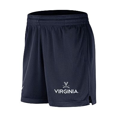 Men's Nike Navy Virginia Cavaliers Mesh Performance Shorts