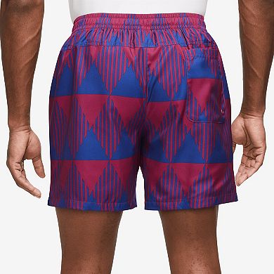Men's Nike Red Barcelona Hi Flow Shorts