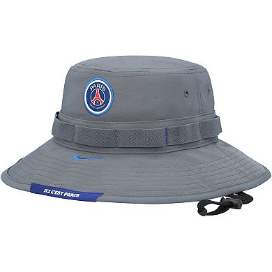 Men's Nike Gray Paris Saint-Germain Boonie Tri-Blend Performance Bucket Hat