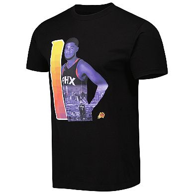 Men's Stadium Essentials Devin Booker Black Phoenix Suns Player Metro T-Shirt