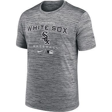 Men's Nike Anthracite Chicago White Sox Authentic Collection Velocity Practice Performance T-Shirt