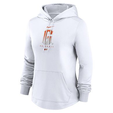 Women's Nike  White San Francisco Giants City Connect Pregame Performance Pullover Hoodie