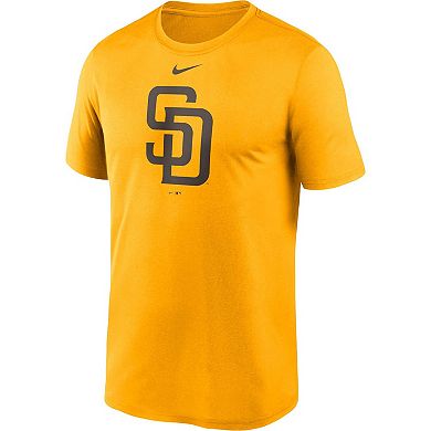 Men's Nike Gold San Diego Padres Big & Tall Logo Legend Performance T-Shirt