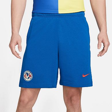 Men's Nike Blue Club America Fleece Shorts