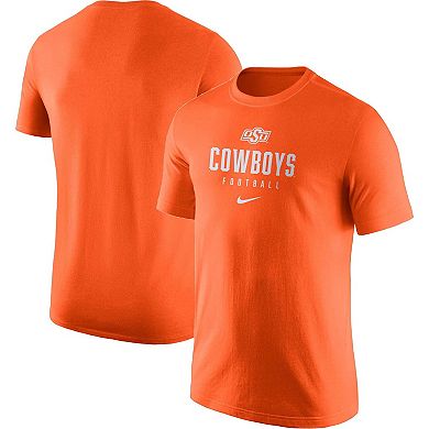 Men's Nike  Orange Oklahoma State Cowboys Team Issue Performance T-Shirt