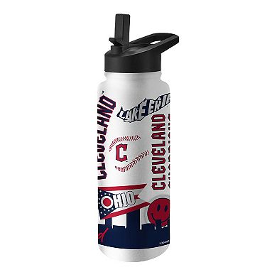 Cleveland Guardians 34oz. Native Quencher Bottle