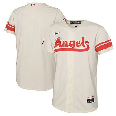 Infant Nike Cream Los Angeles Angels City Connect Replica Jersey