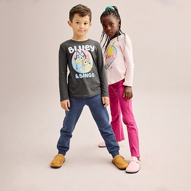 Boys 4-8 Jumping Beans?? Bluey & Bingo Long Sleeve Graphic Tee