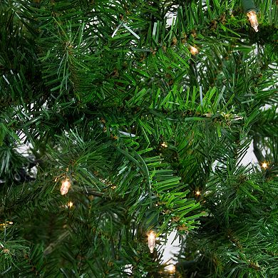 Northlight 7' Pre-Lit Vail Spruce Medium Artificial Christmas Tree - Clear Lights