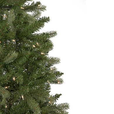 Northlight 7.5' Pre-Lit Wicklow Noble Fir Artificial Christmas Tree - Clear Lights