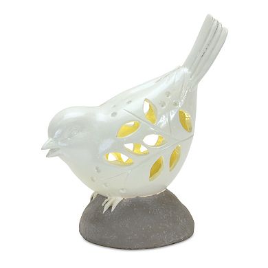Melrose LED Perched Bird Figurine 3-piece Set