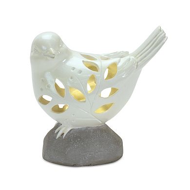 Melrose LED Perched Bird Figurine 3-piece Set