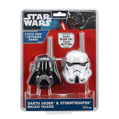 KIDdesigns Star Wars Darth Vader & Stormtrooper Walkie Talkies