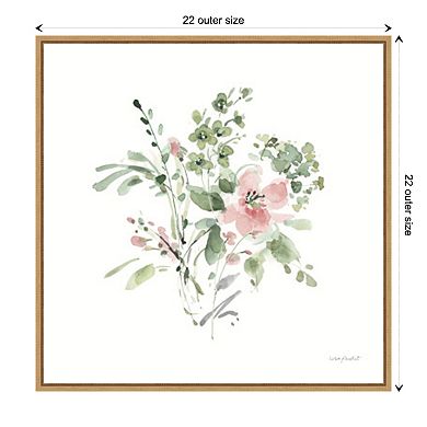 Amanti Art Inner Garden 05 by Lisa Audit Framed Canvas Wall Art Print