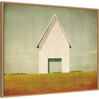 Amanti Art Ohio Barn by Ryan Fowler Framed Canvas Wall Art Print