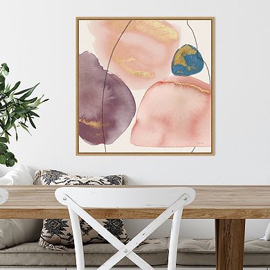 Amanti Art Petal Passion XI Eventide Framed Canvas Wall Art