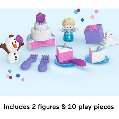 Disney's Frozen Elsa & Olaf Party Playset by Fisher-Price Little People