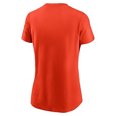 Women's Nike  Orange San Francisco Giants City Connect Wordmark T-Shirt