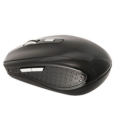 Wireless Mouse 2.4g Cordless Optical Adjustable Dpi For Laptop Computer, Black