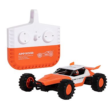 Sharper Image Stunt Jump Rechargeable Remote Control Rover Car & Ramp