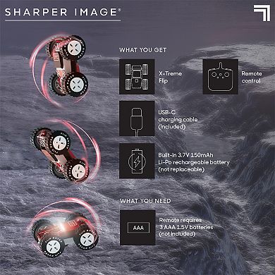 Sharper Image X-Treme Flip High-Performance Remote Control Vehicle
