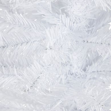 Northlight 3' Woodbury White Pine Slim Artificial Christmas Tree - Unlit