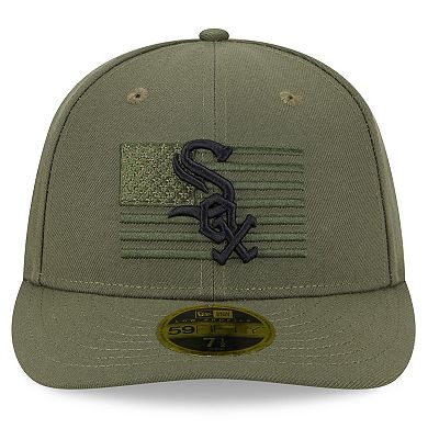 Men's New Era  Green Chicago White Sox 2023 Armed Forces Day Low Profile 59FIFTY Fitted Hat